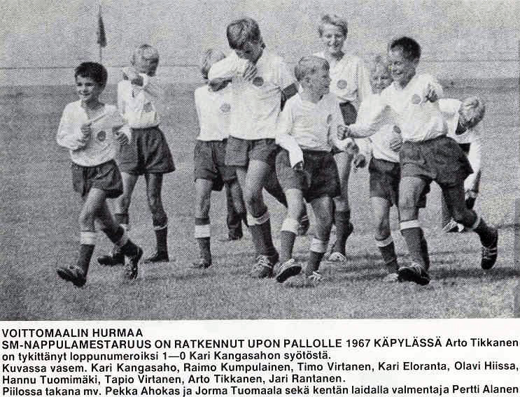 Upon Pallo nappulamestarit 1967